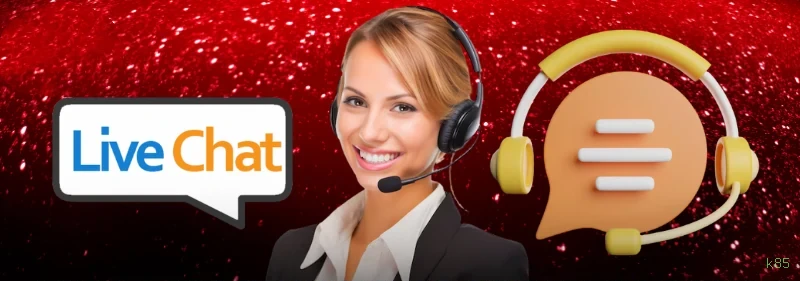 Imagem promocional do login da k85